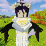 Albedo Character Model for Minecraft Jenny Mod
