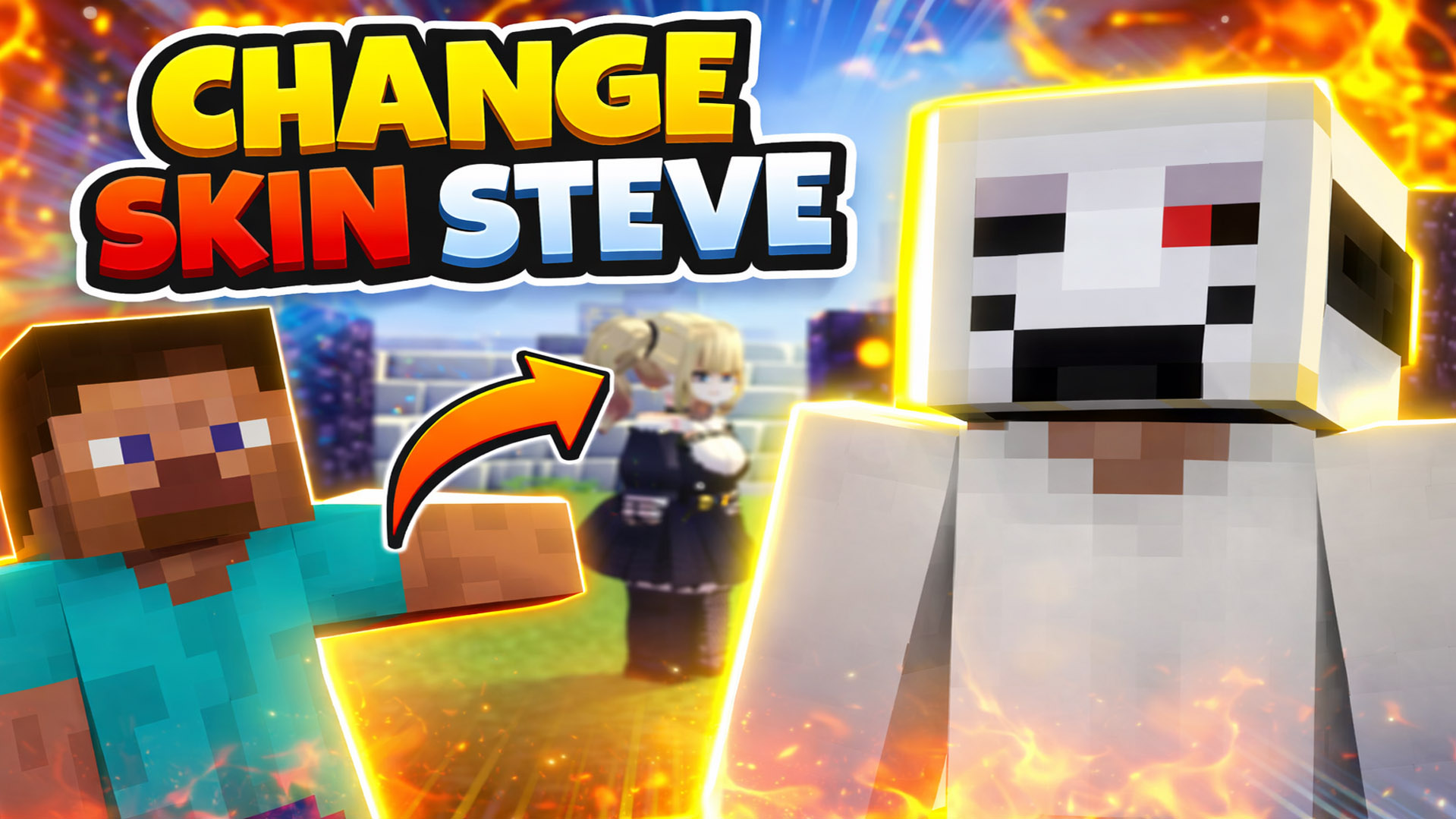 How to Change Steve Skin in Jenny Mod Minecraft