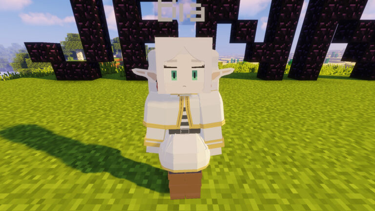 Frieren Unstable – Custom Character Model for Jenny Mod Minecraft