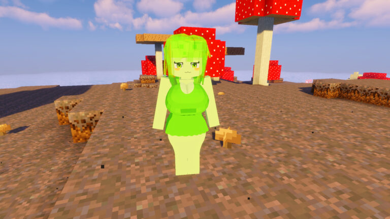 Slime Girl Remake Model for Jenny Mod