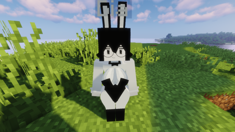 Anime Bunny Bia Character for Jenny Mod Download Free Minecraft