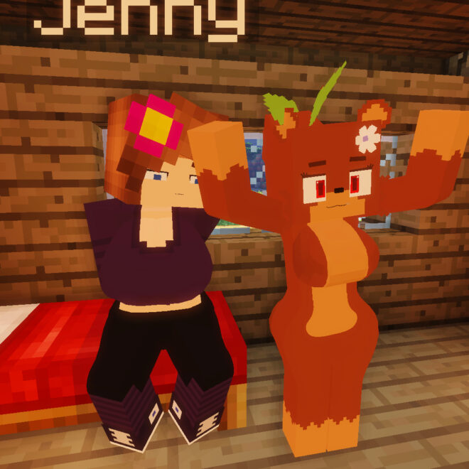 Jenny X Bia Animation Download for Minecraft Jenny Mod